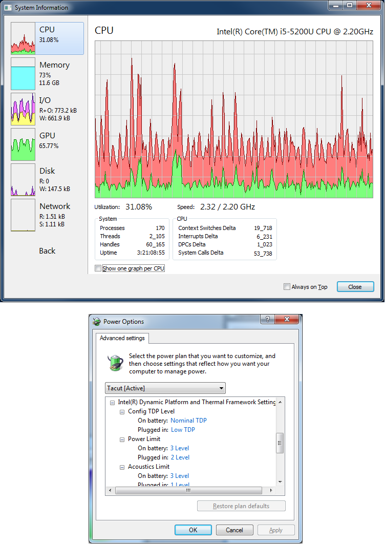 CPU avg. 30%, fan loud, ambient temp. 72F.png