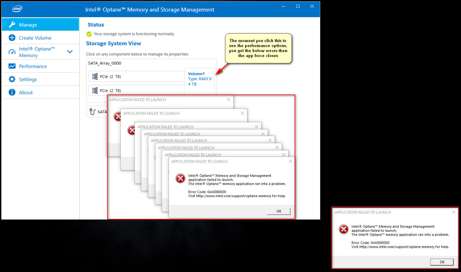 Intel Optane Memory and Storage Management Error.jpg