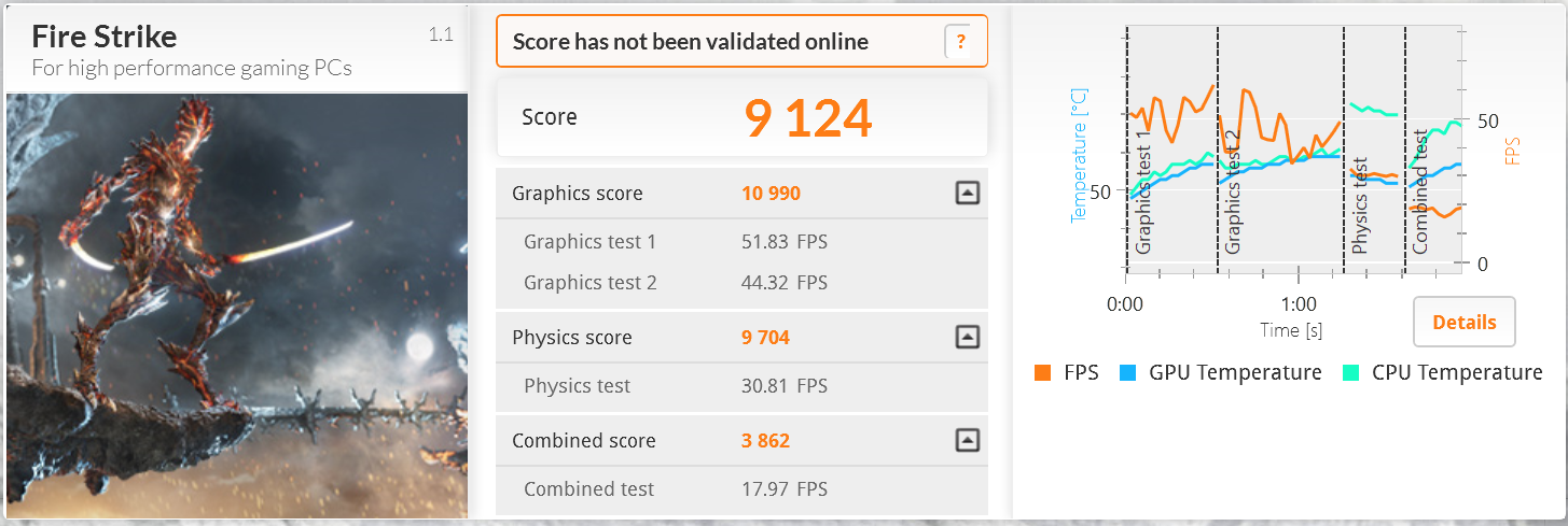 3DMark Fire Strike 9124 Overclocked CPU + GPU.png